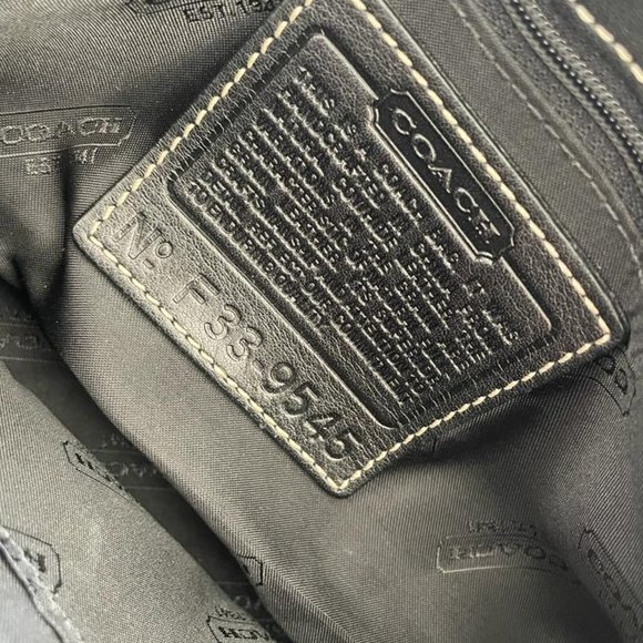 Authentic Coach Black Bag and Wallet Matching 2000's - Picture 5 of 15